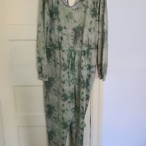 Lily Rose TyeDye Jumpsuit 1x